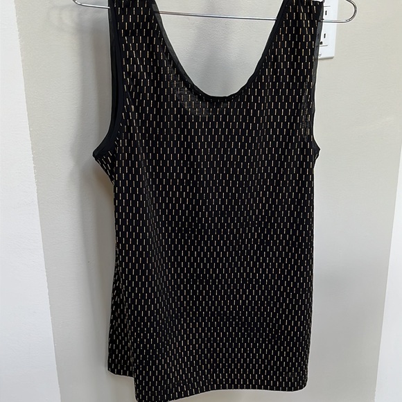 Banana Republic Black Beaded Top - Medium - Picture 4 of 8